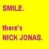 Smile! Nick Jonas